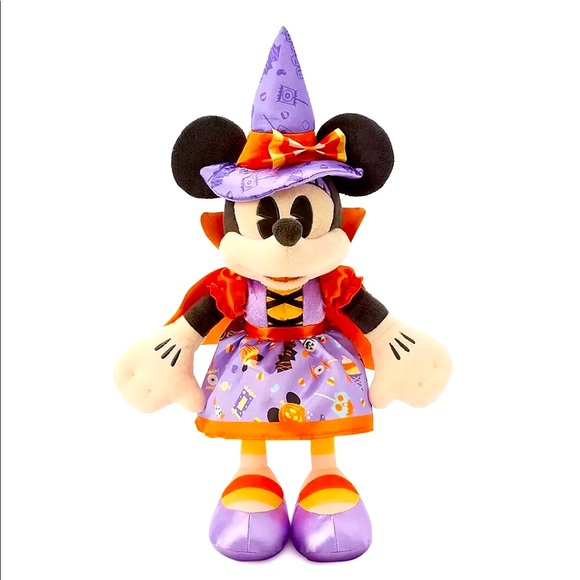 minnie mouse halloween plush